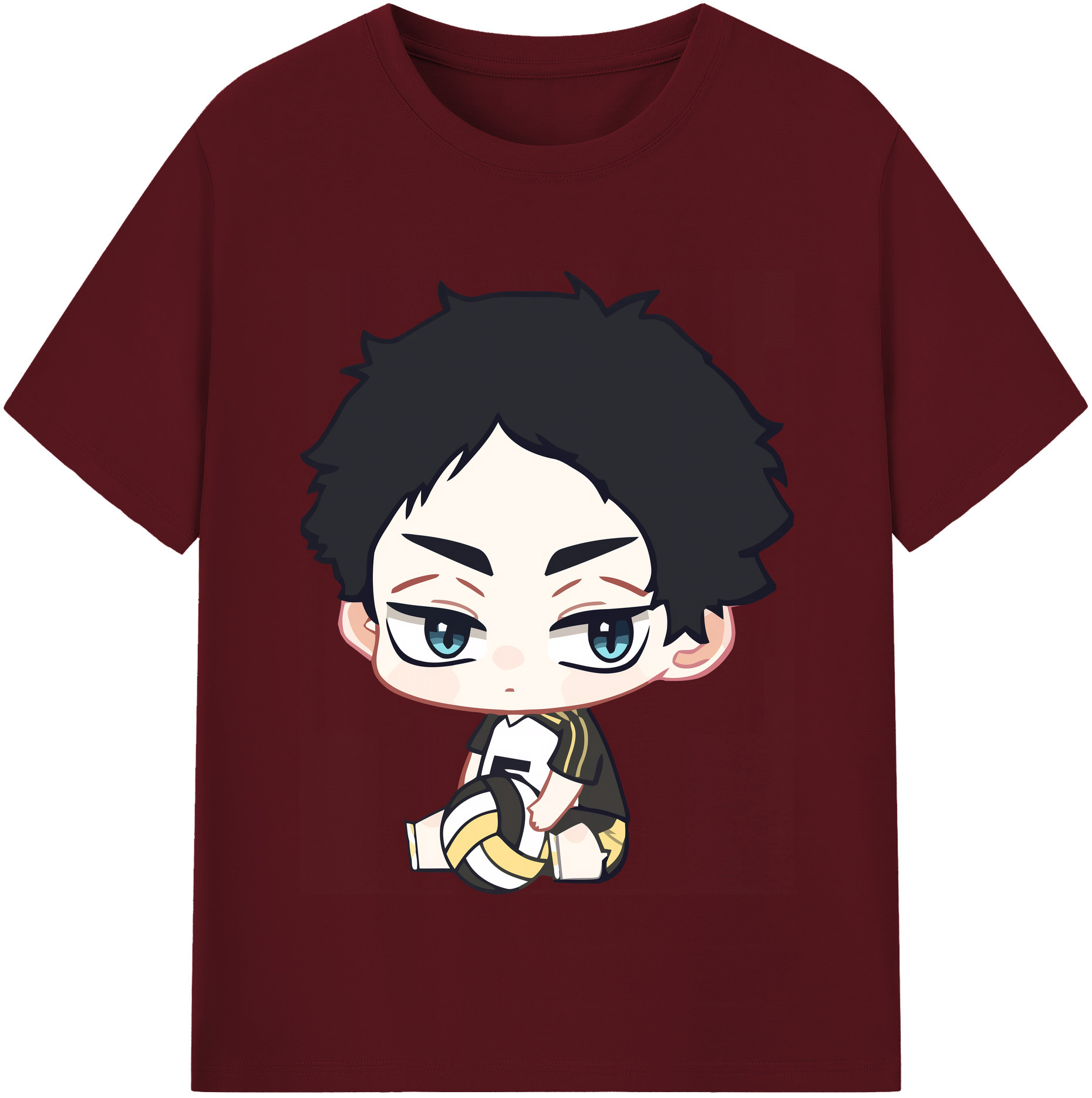 （画像用） ハイキュー!! Haikyu!! 綿100％半袖Tシャツ（フロントプリント）
